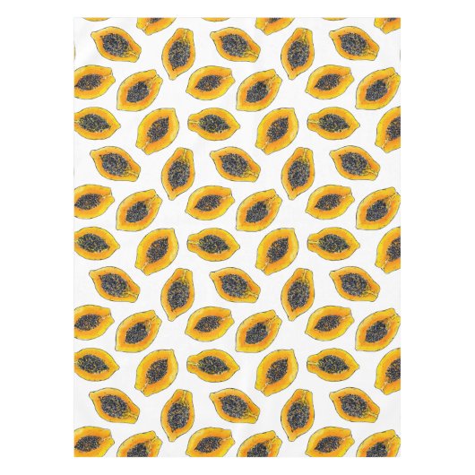Nappe Tranches de Papaya (Devant)
