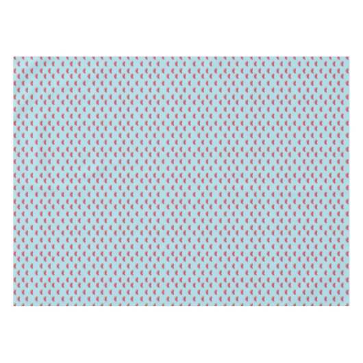 Nappe Tranches de pastèque sur le motif turquoise (Devant (Horizontal))