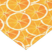 Nappe Tranches d'Orange Citron Été Fête Table (Angle)