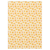 Nappe Tranches et coeurs orange (Devant)