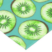 Nappe Tranches Kiwi sur turquoise (Angle)