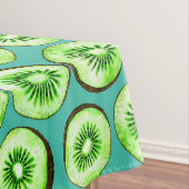 Nappe Tranches Kiwi sur turquoise (In Situ)