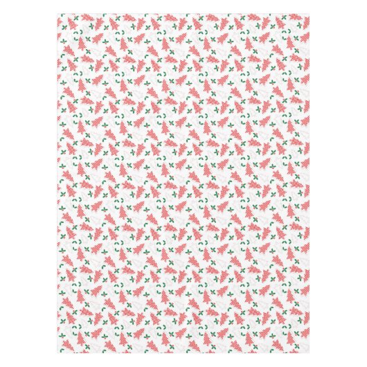 Nappe Tree Cut-Out Christmas Tablecloth (Devant)