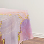 Nappe Trellis marocain Pastel Textes minéraux (In Situ)