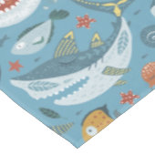 Nappe Trendy Cute Smile Shark 1er 2e 3e anniversaire Cad (Angle)