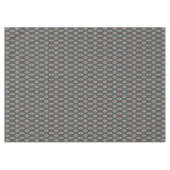 Nappe Trendy Turquoise bleu orange foncé gris Brown Art  (Devant (Horizontal))