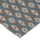 Nappe Trendy Turquoise bleu orange foncé gris Brown Art  (Angle)