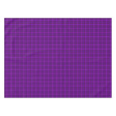 Nappe Très belle à damiers motif de violet (Devant (Horizontal))