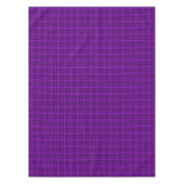 Nappe Très belle à damiers motif de violet (Devant)