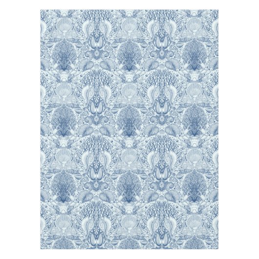 Nappe Trésors de plage en bleu (Devant)