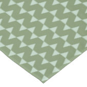 Nappe Triangle de Noël Géométrique Vert Sauge Moderne (Angle)