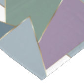 Nappe Triangle géométrique Motif bleu violet vert (Angle)