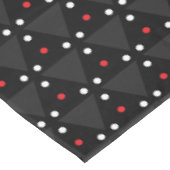 Nappe Triangle noir UFO Motif moderne Abstrait (Angle)