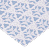 Nappe Triangles en dentelle bleu blanc (Angle)