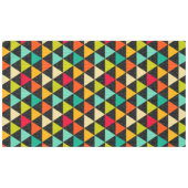 Nappe Triangles géométriques colorés Motif transparent (Devant (Horizontal))