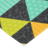 Nappe Triangles géométriques colorés Motif transparent (Angle)
