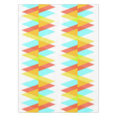 Nappe Triangles jaunes, rouges et bleus cadets (Devant)