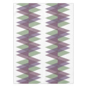 Nappe Triangles mauve et vert (Devant)
