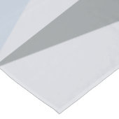 Nappe Triangles modernes du milieu du siècle Sky Blue (Angle)