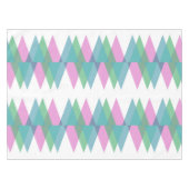 Nappe Triangles rose et vert (Devant (Horizontal))