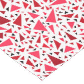 Nappe triangles rouges pourpre sur arrière - plan rétro (Angle)