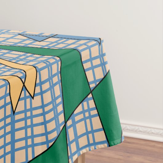 Nappe Triangulation moderne du milieu du siècle Abstrait (In Situ)