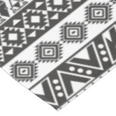 Nappe Tribal African Pattern Ethnic Black White  (Angle)