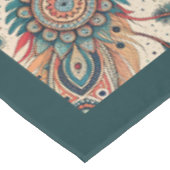 Nappe Tribal Native Pâtes ethniques colorées (Angle)