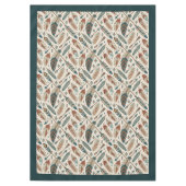 Nappe Tribale Terre avec Flèches et plumes (Devant)