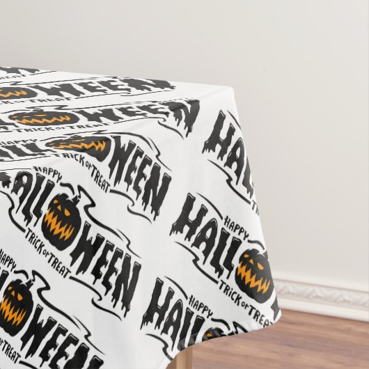 Nappe Trick ou traitement Halloween Jack-O-Lanterns (In Situ)