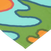 Nappe Trippy Green Orange Liquid Dripe Motif Y2K (Angle)