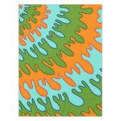 Nappe Trippy Green Orange Liquid Dripe Motif Y2K (Devant)