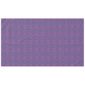 Nappe Trippy Retro Magenta, bleu et vert Abstrait (Devant (Horizontal))