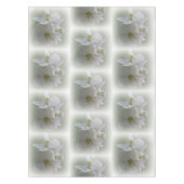 Nappe trois fleurs blanches (Devant)