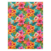 Nappe Tropical Floral Hibiscus  (Devant)