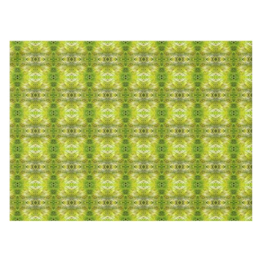 Nappe Tropical green palm leaves sunlight pattern (Devant (Horizontal))