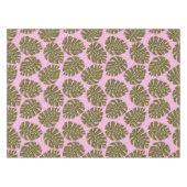 Nappe Tropical Palm Rose Vert (Devant (Horizontal))