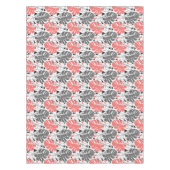 Nappe Tropical print monstera leaves scissors jungle exo (Devant)