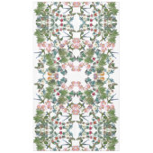 Nappe tropicale de fleurs d'oiseaux bleus de (Devant)