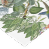 Nappe tropicale de fleurs d'oiseaux bleus de (Angle)
