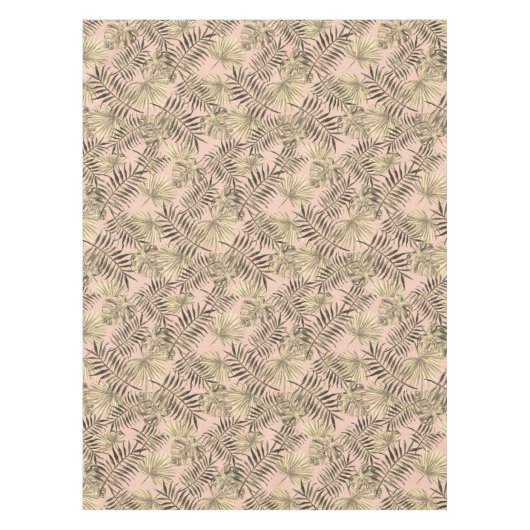 Nappe tropicale en feuille de palmier (Devant)