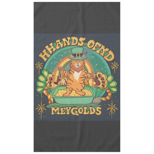 Nappe Trouvez votre Pot of Gold Green Day of Joy! (Devant)