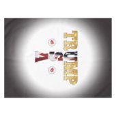 Nappe Trump Gold 💖 président 💕 États-Unis (Devant (Horizontal))