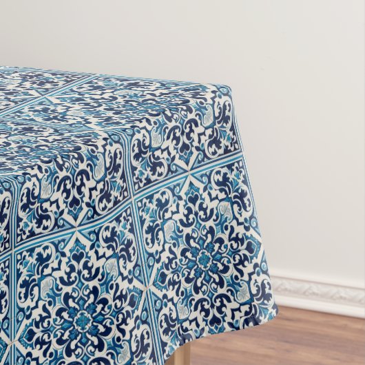 Nappe Tuile bleue portugaise (In Situ)