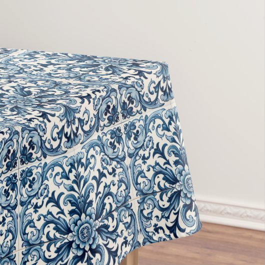 Nappe Tuile bleue portugaise (In Situ)