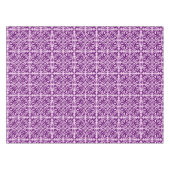 Nappe Tuile marocaine - pourpre et orchidée (Devant (Horizontal))
