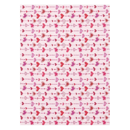 Nappe Tuiles de coeur (Devant)