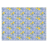 Nappe Tuiles portugaises, citrons, fruits, art d'été     (Devant (Horizontal))