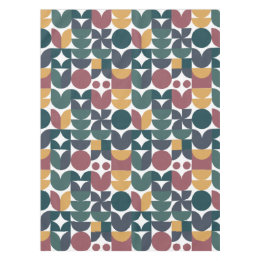 Nappe Tulip Scandinave moderne Motif géométrique