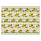 Nappe Tulipe de tournesol blanc PapillonNappe (Devant (Horizontal))